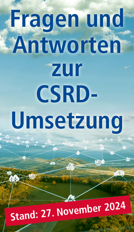 Banner Fragen und Antworten zur CSRD-Umsetzung (Foto: ©metamorworks/Shutterstock.com)